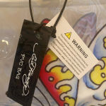 Ed Hardy NWT  Large Tote Clear PVC Bag with Butterfly and zipper Photo 1