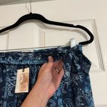 Jessica Simpson  Dark Navy Batik Babe Tie Waist Swim Cover Up Beach Pants Size S Photo 5