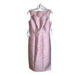 Kay Unger NWT Sawyer Midi Dress in Ballet Slipper (Pink) Size 6 Pink Photo 2