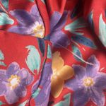 Modcloth The Tanya Crop red floral bikini plus bottom New Sz 2X Photo 5