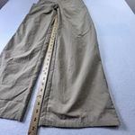 ZARA Strapless Jumpsuit Off The Shoulder Wide Leg Khaki Size S Blogger Fav New Photo 14