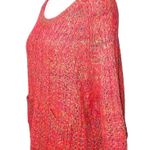 Anthropologie Moth Orange/Pink Marled Knit Sweater Small EUC Photo 3