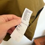 COS Khaki Green Long Sleeve Poplin Mini Dress Photo 7