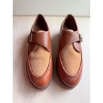 Seychelles  Catch Me Monk Strap tan  Loafer  size 8 Photo 1