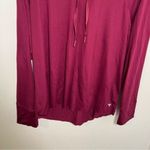 Yoga Smoga Hoodie Hooded Sweatshirt Pink Berry Soft Stretch L Size L Photo 3