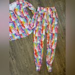 Bunny Knots Velveteen Spooooky Bamboo Women’s Jogger Lounge Set Photo 1