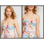 Ted Baker 💕 LONDON💕 Sakora Mint Chocolate Chip Print Swimsuit Hawaiian Beach 6 Photo 2
