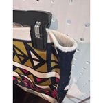 Rachel Roy XL Knit Mini‎ Skirt Geometric Pattern Beige Black Red Casual Tan Size 1X Photo 4