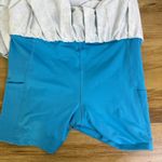 Lucky In Love Skirt Skort Small Green Blue Pattern Tennis Pickleball Shorts Photo 5