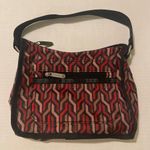 LeSportsac Diane Von Furstenberg X Medium Crossbody Geometric Nylon VINTAGE Photo 1