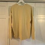 Denim & Co NWT taupe embroidered neckline Henley top Large Photo 7