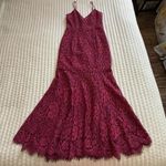 NBD Brielle Raspberry & Magenta Pink Flared Base Midi Dress Sz XS Extra Small Photo 12