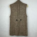 Style & Co . Womens Tan Brown Collared Sleeveless Vest Sweater Size Large Photo 7