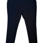 Tahari  Black Leggings with Scalloped Detail size XL Photo 0