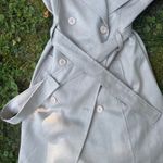 Boulevard de Paris Dress Sz 10‎ Short Sleeve Belted Trench Vtg Business Casual Tan Photo 5