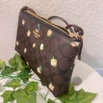 Coach Zip Top Crossbody In Signature Canvas With Vintage Mini Rose Print C7425 Photo 1