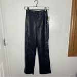 Bardot  Black High Rise Faux Leather Pants Photo 1