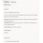 Free People NWT  Love Letter To The Sea Necklace Photo 15