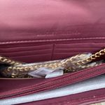 Badgley Mischka Plum Diamond Quilt Convertible Envelope Crossbody Bag $129 NEW Photo 11