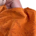 Toad & Co Womens Orange Sleeveless Floral Patterned Dress Crochet Hemline Size S Photo 6