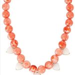 Lele Sadoughi nwot  heart charm country club necklaces Photo 1