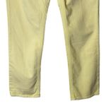 Silver Jeans Suki Capri Womens Pale Yellow Denim Pants Pockets 26 L4016SCLW13 Photo 2