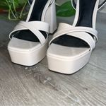 ZARA Platform patent leather sandals Photo 6