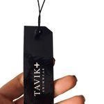 TAVIK Swimwear Deneuve Black Tribal Trim Bikini Swimwear Top Women Sz S Photo 7