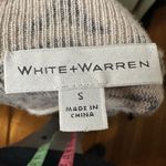 White + Warren Cashmere Leopard Print V Photo 5