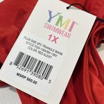 Ymi  SWIMWEAR Triangle Bikini Set NWT Red Alert-1X Photo 2