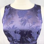 All that jazz Vtg Dress Size 9/10 Purple Jacquard Bias Cut Fairy Grunge Glam 90s Photo 2