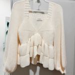 These Three Boutique Sweater Babydoll Top Photo 3