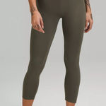 Lululemon New  athletica Forest Green Leggings Photo 0