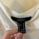 Forever 21 White Going Out Top Photo 2