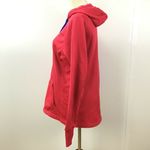 Nike Woman's  Just‎ Do It Scrambled Spell Out Swoosh Pink Pullover Hoodie Small Photo 3