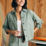 Faherty Terry Overshirt jacket size xs Green Photo 0