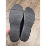 Easy Street  Womens Tex Comfort Flats Faux Leather Perforated Navy 10M Shoes Photo 5