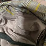 A New Day  Gray and Yellow Sport Coat with Structured Shoulders Photo 2