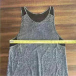 Lululemon Mesh Vest Top Black White Speckle Trim Gym Tank Size Small Activewear Photo 7