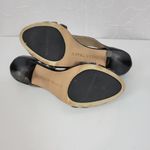 Ellen Tracy Ventura Womens Shoes Size 8 Black Leather Peep Toe Strappy Heels Photo 6