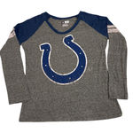 NFL  Football Indianapolis Colts Long Sleeve Casual T Shirt Size Women's XXL Photo 0
