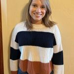 Moon & Madison Striped Sweater Photo 0