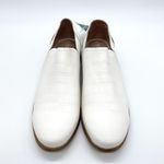 Toms White Croc Embossed Shaye Low Leather Booties Photo 2