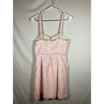 Anthropologie  Moulinette Soeurs Tweed Pasteque Dress Size 6 White Pink Wedding Photo 8