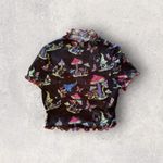 SheIn Neon Mushroom Mesh Top Photo 2