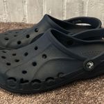 Crocs  iconic navy blue comfort slip on shoes Photo 3