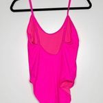 Good American NEW Always Sunny One Piece Swimsuit Neon Pink Size Large Photo 2