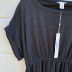 Caslon  Women's Side Tie Cotton Peplum Top Photo 12