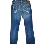 BKE  denim light distressed Sabrina bootcut jeans Photo 1