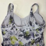 Lululemon  athletica Gray and Green Sports Bra with Adjustable Straps Photo 1